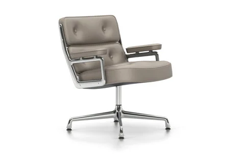 Vitra Lobby Chair ES 105 - Leder - zand