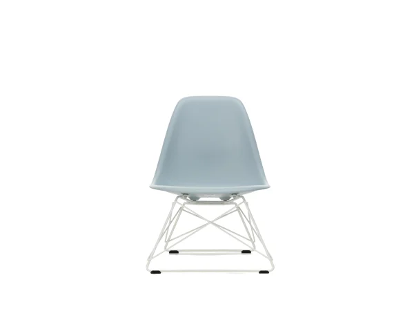 Vitra LSR Eames Plastic Side Chair - ijsgrijs - wit