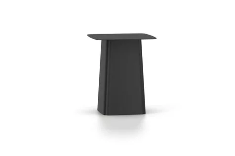 Vitra Metal Side Table Outdoor - diepzwart - S