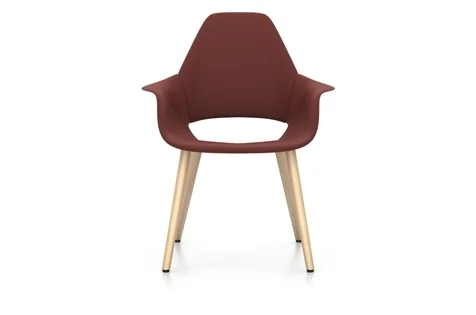 Vitra Organic Chair Fauteuil - eiken natuur - Cosy2 kastanje