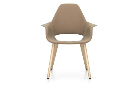 Vitra Organic Chair Fauteuil - eiken natuur - Cosy2 papyrus