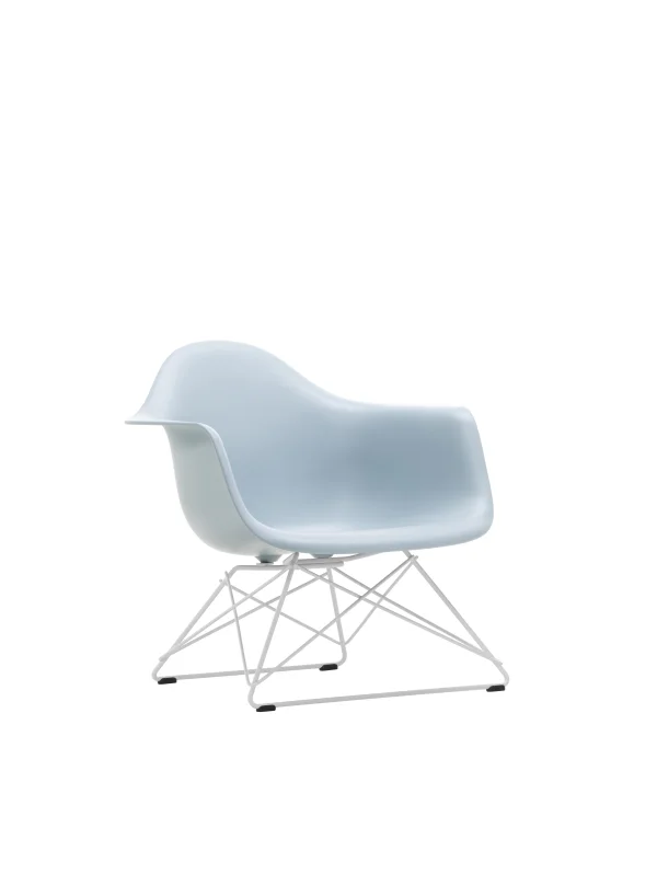 Vitra Outdoor Eames Plastic Chair LAR - ijsgrijs RE - ijsgrijs RE - wit