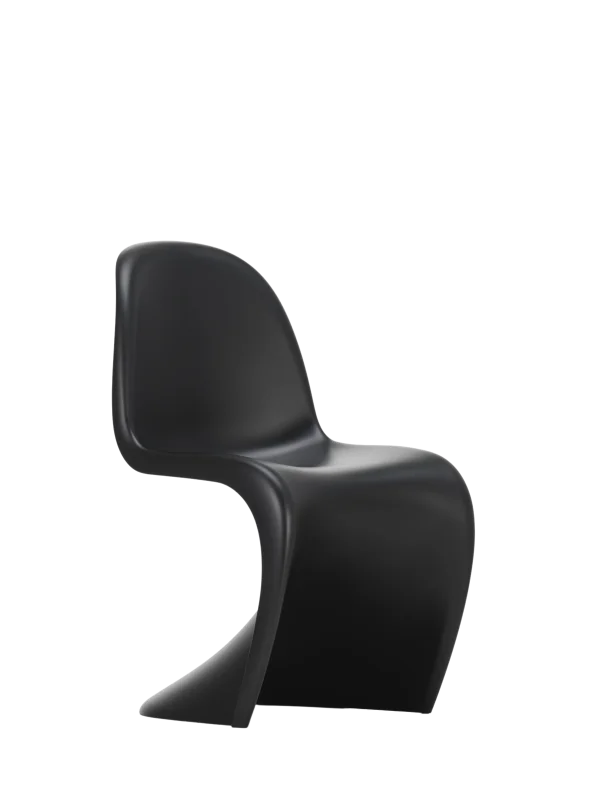 Vitra Panton Chair (nieuwe hoogte) - diepzwart