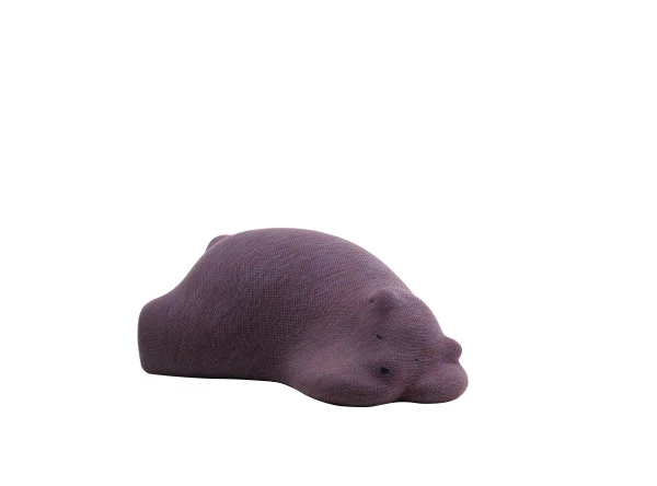 Vitra Resting Bear voetensteun - mauve