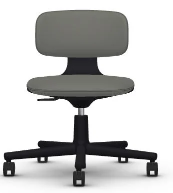 Vitra Rookie  - Volo donkergrijs - diepzwart