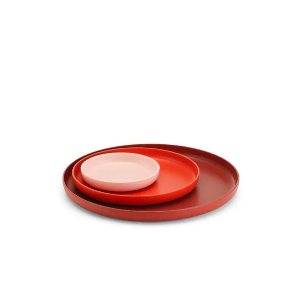 Vitra - Trays Dienblad set of 3 Red