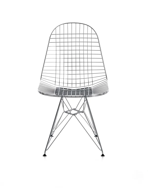 Vitra Wire Chair DKR - verchroomd