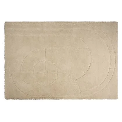 Vloerkleed Argo - Beige|Creme - Polyester