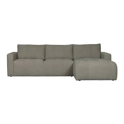 vtwonen Bar Chaise Longue - Rechts - Warm grijs