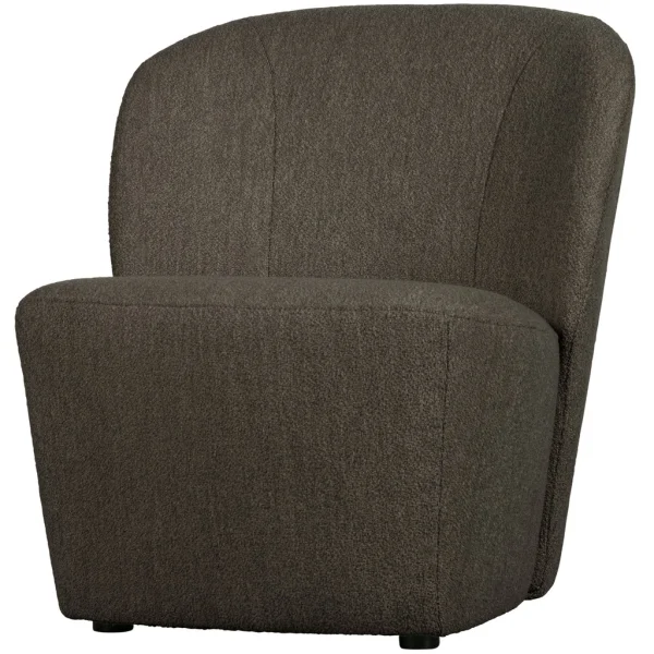 vtwonen-collectie Lofty Fauteuil Boucle Bruin