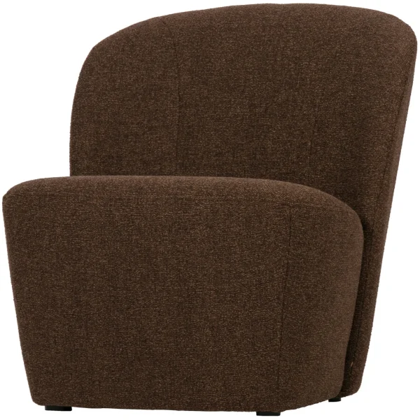 vtwonen-collectie Lofty Fauteuil Bruin Gemeleerd