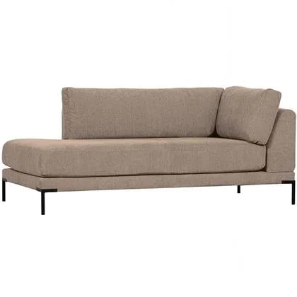 vtwonen Couple Lounge Bank Element Links - Polyester - Mud