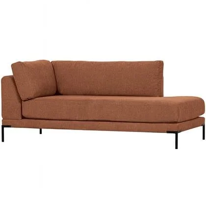 vtwonen Couple Lounge Bank Element Rechts - Polyester - Rust