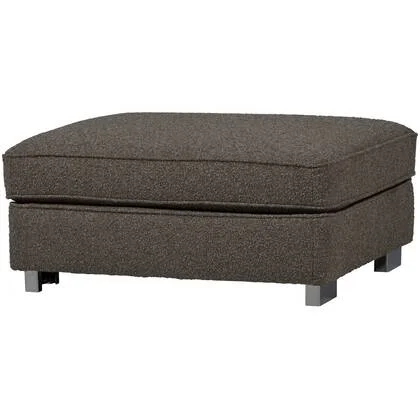 vtwonen Lazy Hocker - Bouclé - Antraciet