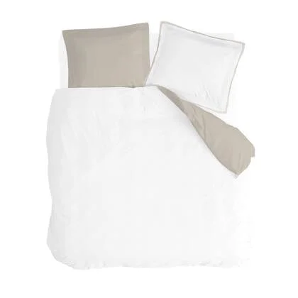 Walra - Dekbedovertrek Classy Tencel - 260x220 - Off White | Beige