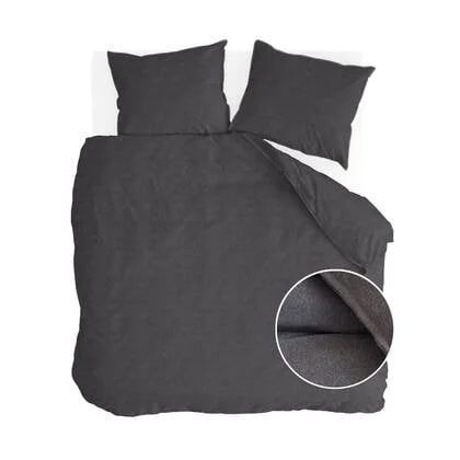 Walra - Dekbedovertrek Soft Comfort - 200x220 - Antraciet