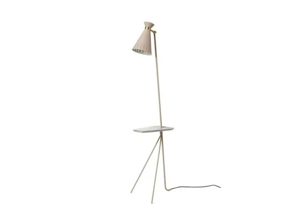 Warm Nordic - Cone Vloerlamp w/Tafel Pure Cashmere/Marble