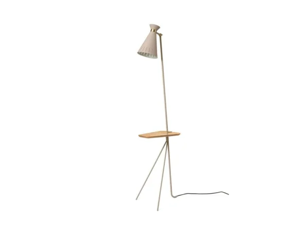 Warm Nordic - Cone Vloerlamp w/Tafel Pure Cashmere/Oak