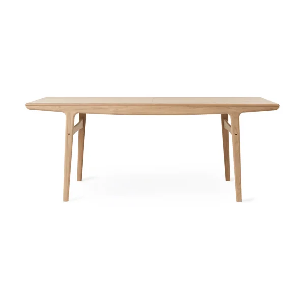 Warm Nordic Evermore eetkamertafel incl. 2 verlengplaten van 45 cm Natuurlijke eik, 190 cm