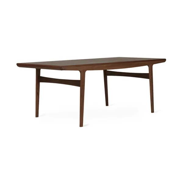 Warm Nordic Evermore eetkamertafel incl. 2 verlengplaten van 45 cm Oiled walnut, 190 cm