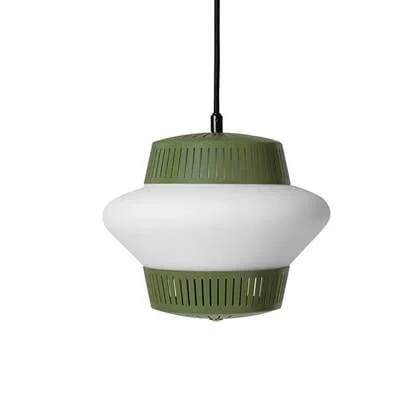 Warm Nordic Opal Arch hanglamp Ø23 pine green