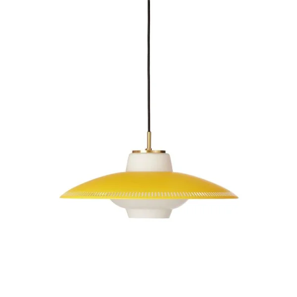 Warm Nordic - Opal Shade Hanglamp Illuminating Yellow