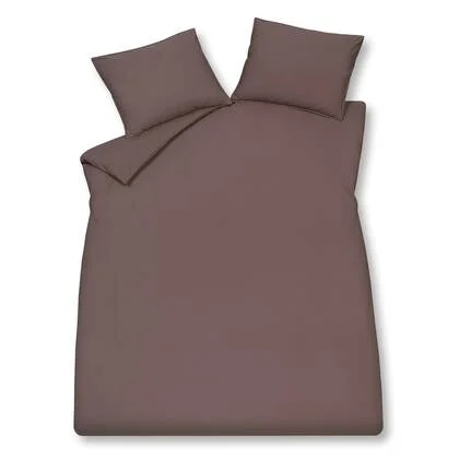 Washed Cotton Dekbedovertrek Peppercorn | 200 x 200|220 cm | Paars