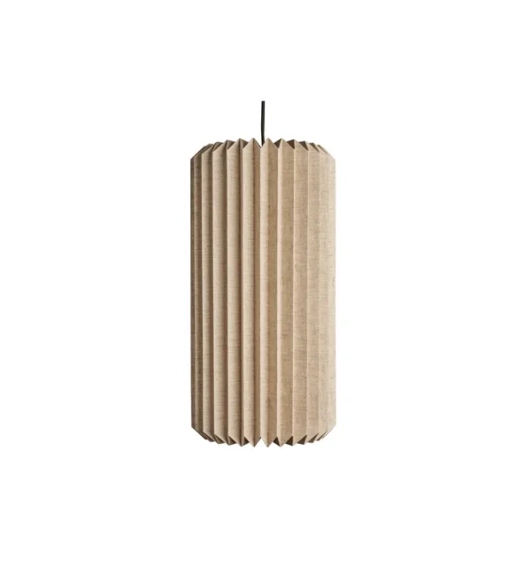 Watt & Veke - Alba hanglamp, Ø 26 cm, naturel, linnen