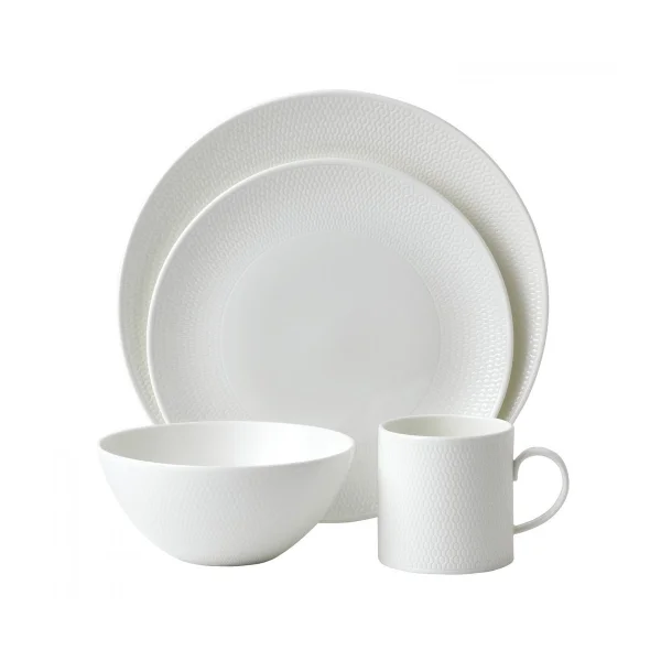 Wedgwood Gio starterset 16-delig wit