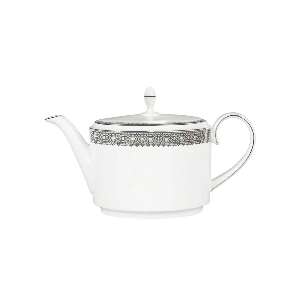 Wedgwood Vera Wang Lace Platinum theepot 1,1 l