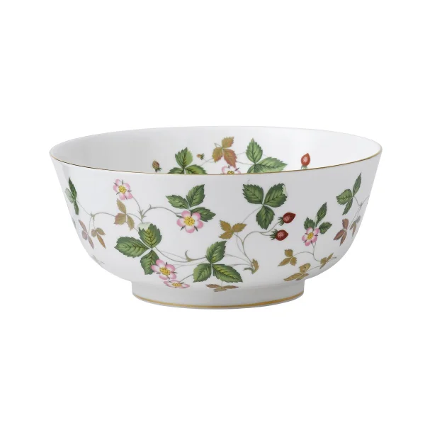 Wedgwood Wild Strawberry saladekom Ø25 cm