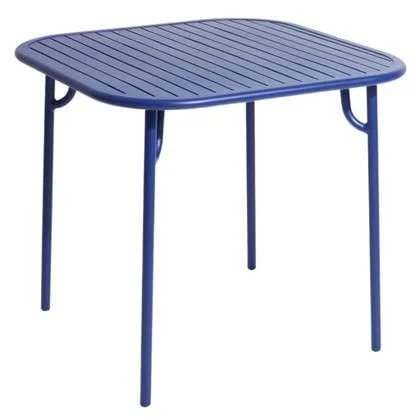 Week-end tuintafel 85x85 wit