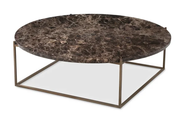 Wendelbo Circle Tafel - Marquina Marmor bruin - groot