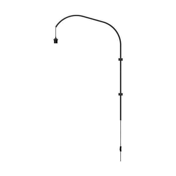 Willow Wall single black - wandbevestiging