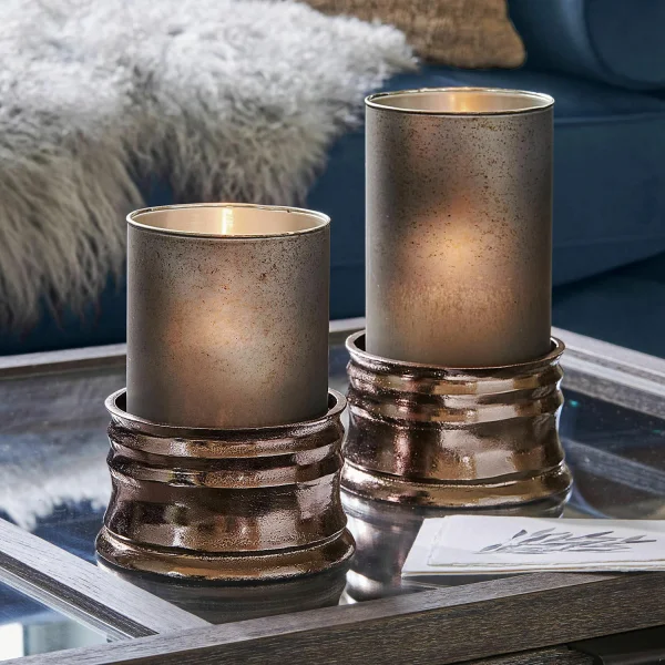 Windlicht set van 2 Eirun