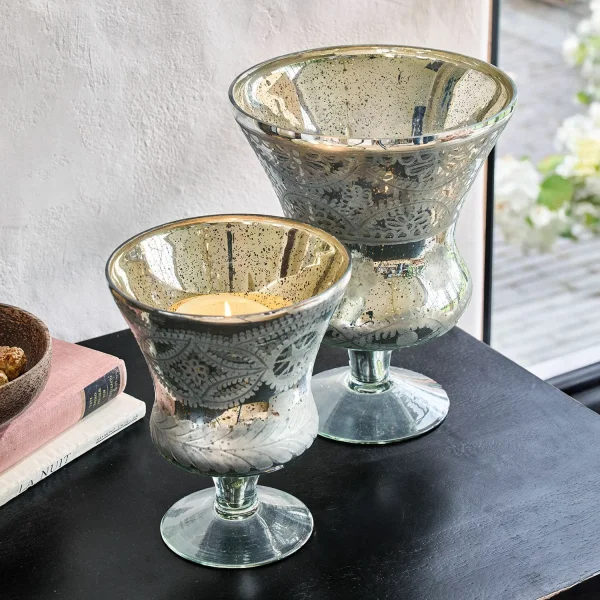 Windlicht set van 2 Zorayne