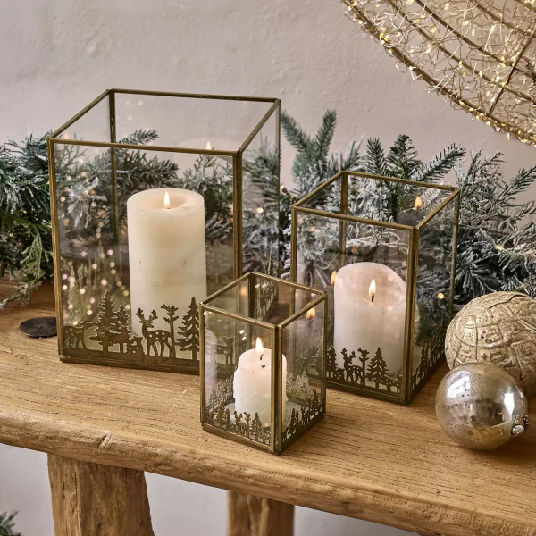 Windlicht set van 3 Solenda