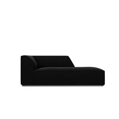 Windsor & Co Sao Chaise Longue Rechts - Velvet - Zwart