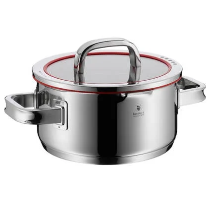 WMF Function 4 Kookpan laag - Ø200mm - Rood