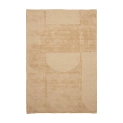 Wollen vloerkleed Twig beige|bruin - Interieur05 - 160 x 230 cm