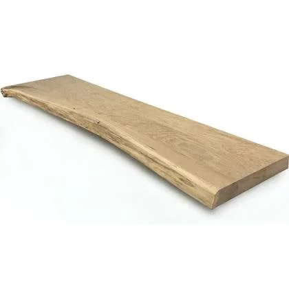 Woodbrothers Eiken plank massief boomstam 120x30cm