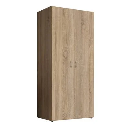 Woonexpress Kledingkast Baarlo - Beige - MDF - 80x176x52cm (BxHxD)