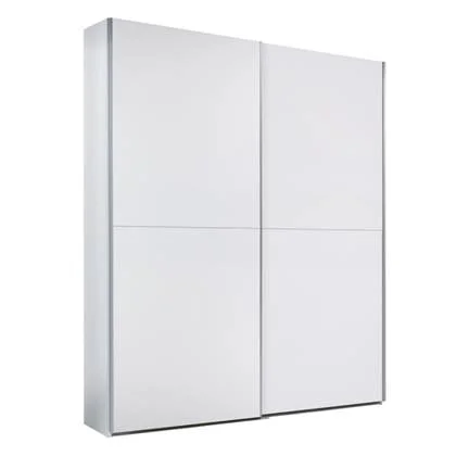 Woonexpress Kledingkast Victor - Wit - MDF - 170x195x59cm (BxHxD)