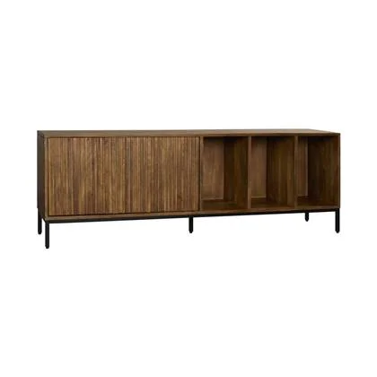 Woonexpress TV-Meubel Denia - Bruin - Hout - 170x60x40cm (BxHxD)