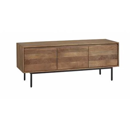 Woonexpress TV-Meubel Vegas - Bruin - Hout - 140x55x45cm (BxHxD)