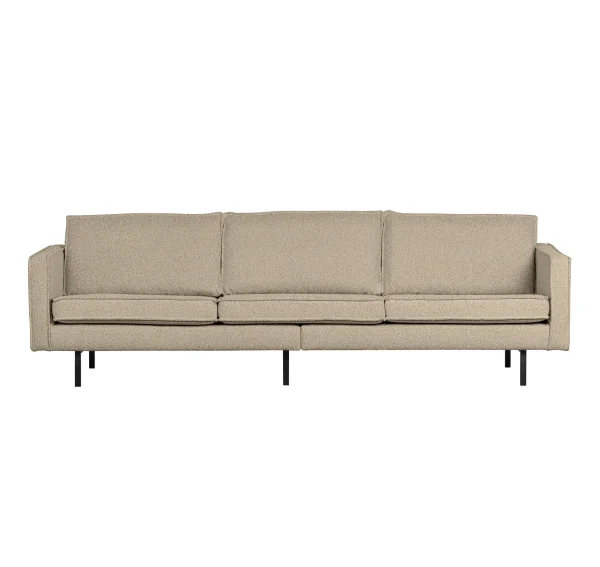 WOOOD 3-zits Bank Rodeo Bouclé - Beige - BePureHome