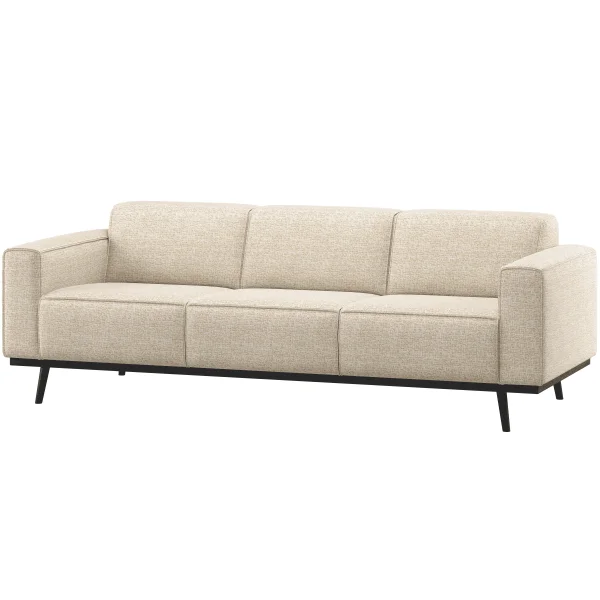 WOOOD 3-zits Bank Statement Melange stof - Beige