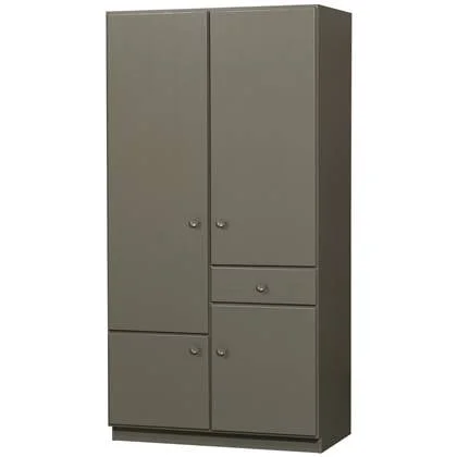 WOOOD Alfie Kledingkast Smal 107 cm - Grenen - Forest