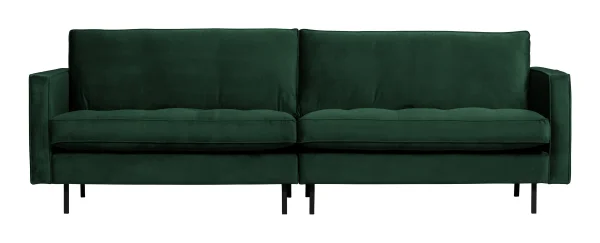 WOOOD Bank Rodeo 3-zits, Velvet - Green Forest - BePureHome