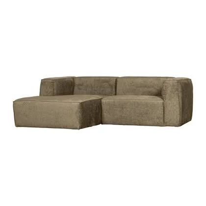 WOOOD Bean Chaise Longue Bank Links - Structure Velvet - Spices